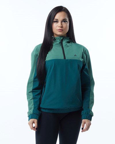 Alphalete Woven Performance Jacket Vihreä | 738YAVXDK